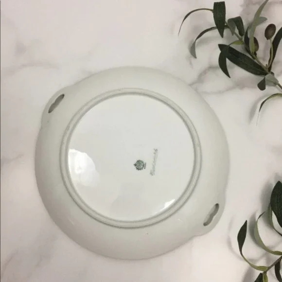 Vintage Doufreux Bavaria Hand Painted Lily Plate - Picture 4 of 8